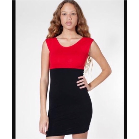 AMERICAN APPAREL Bodycon, Mini-dress — One Size - Picture 3 of 3